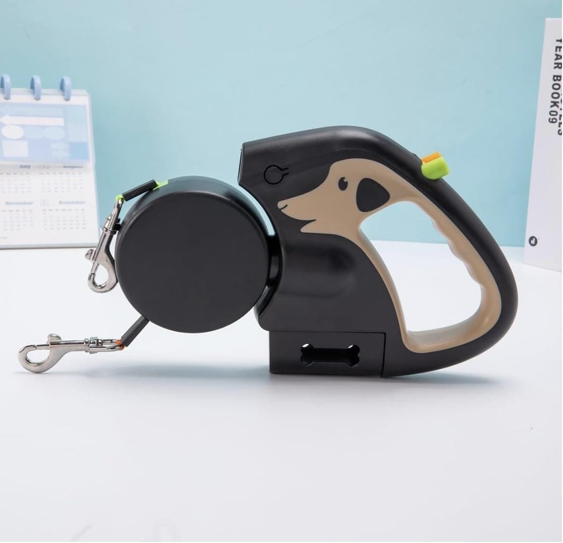 Dual Retractable Dog Leash